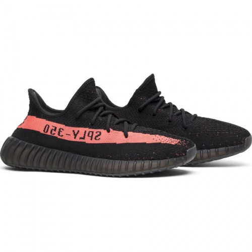 Adidas Yeezy Boost Sply 350 V2 Black/Solar Red