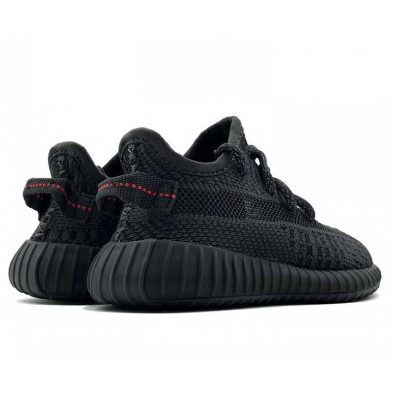 Adidas Yeezy Kids Boost 350 V2 "Static Black"